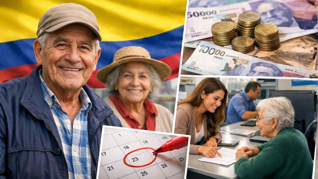Subsidio al Adulto Mayor Marzo 2026 en Colombia: aumento del monto, beneficiarios, inscripción fácil y cronograma de pagos