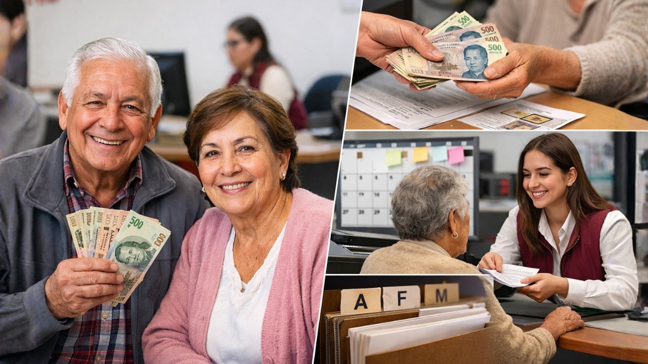 Pensión y Bonos Febrero–Marzo 2026: apoyo económico para adultos mayores, cuánto pagan, cómo tramitar y días de pago por apellido