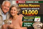 Apoyo Adicional de $3.000 para Adultos Mayores en México – Febrero 2026
